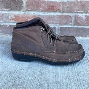 Red Wing Men's Bemidji Chukka Ankle Boots Size 11WW/EEEE Brown Leather 4613